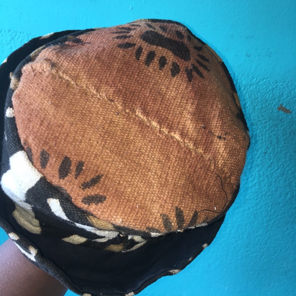 AFRICAN INSPIRED BUCKET HAT( WORN ONCE)